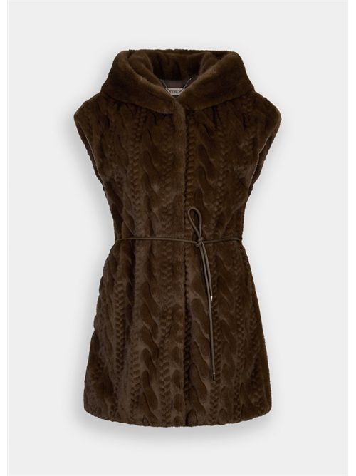 Gilet con cappuccio LIU JO | MF5364E1044/90915